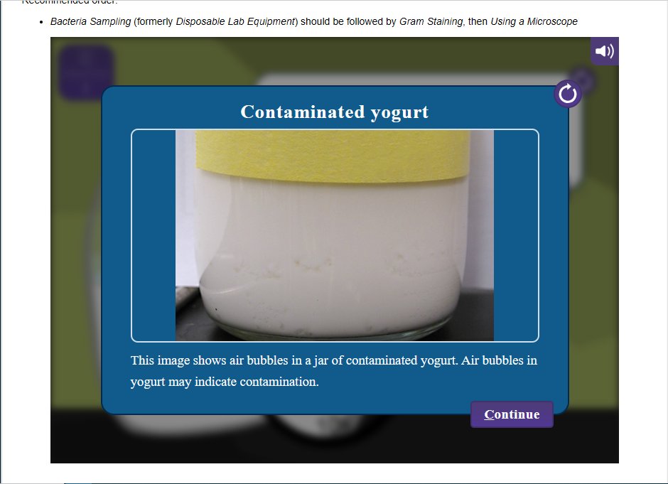 #Gramstaining #virtual #LabExperiment 
#AlbanyStateUniversity 

Gram Staining
Recommended order:

Bacteria Sampling (formerly Disposable Lab Equipment) should be followed by Gram Staining, then Using a Microscope