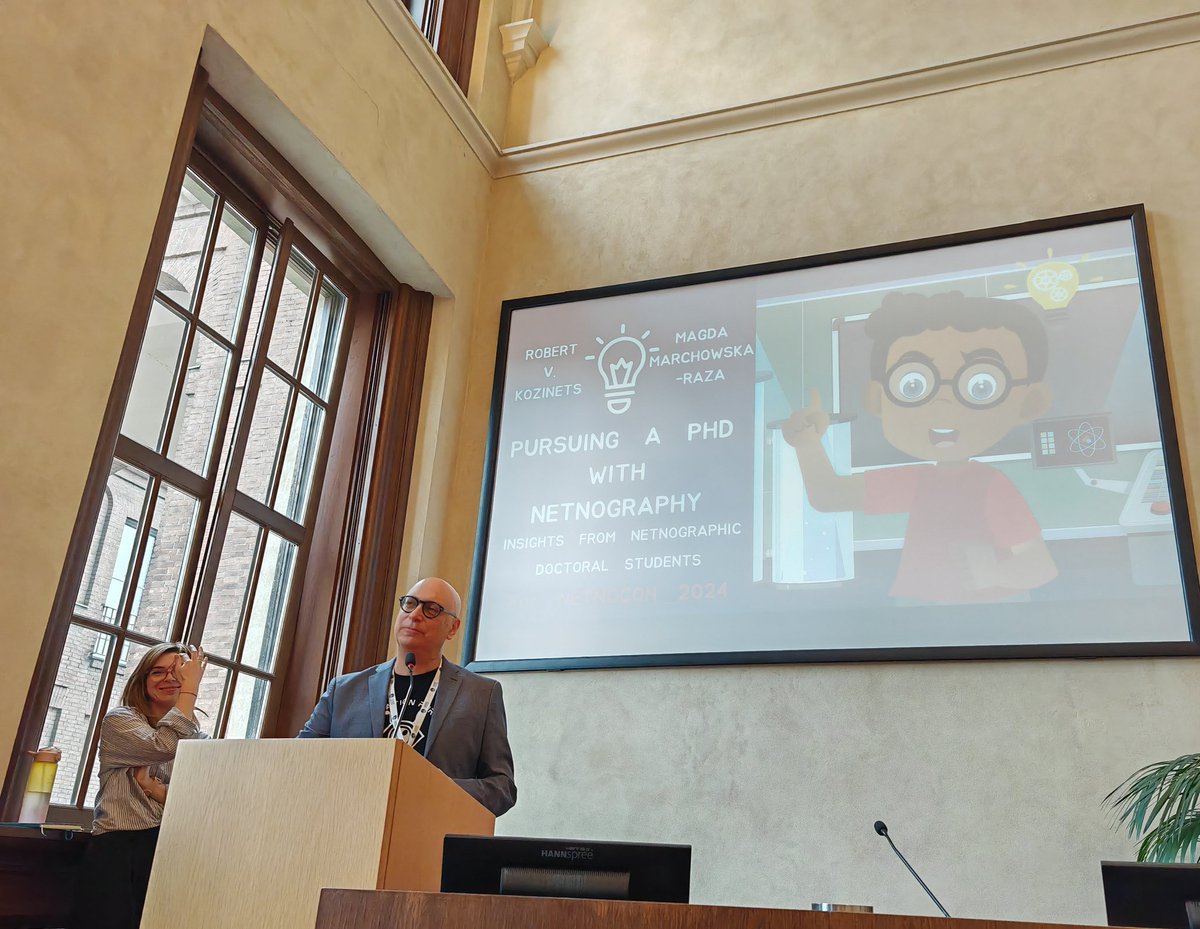 Marie Kerekes (@mariekerekes) on Twitter photo Very interesting session on #netnography in #business and #education, yesterday at <a href="/netnocon/">Netnocon</a>, that I had the pleasure to chair
<a href="/netnographic/">Association for Netnographic Research</a>
<a href="/Kozinets/">Robert V. Kozinets</a>
<a href="/MagdaMRaza/">Magda Raza</a> Very interesting session on #netnography in #business and #education, yesterday at <a href="/netnocon/">Netnocon</a>, that I had the pleasure to chair
<a href="/netnographic/">Association for Netnographic Research</a>
<a href="/Kozinets/">Robert V. Kozinets</a>
<a href="/MagdaMRaza/">Magda Raza</a>