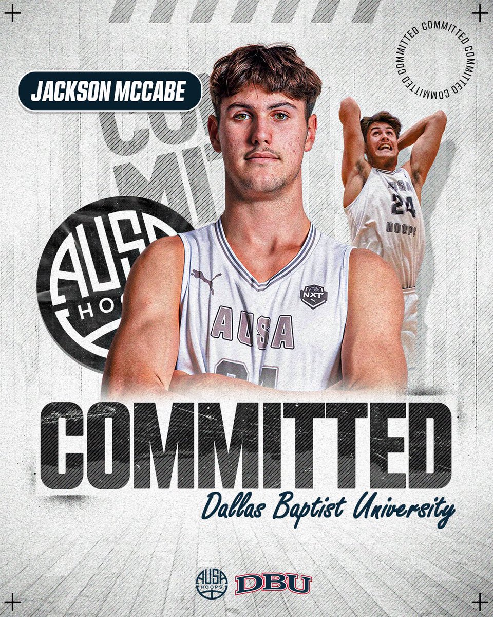 AUSA Hoops (@ausa_hoops) on Twitter photo Committed. Congratulations <a href="/Jacko_mcc/">Jackson McCabe</a> on his commitment to <a href="/DBUBasketball/">DBU Basketball</a> for the 24/25 season.
The <a href="/GoldCoastBBall/">GC Basketball</a> and TSS big man was a dominant force in the paint last Spring on the <a href="/NxtProHoops/">NXTPRO Hoops</a> <a href="/PRO16League/">PRO16/NXTPRO League</a> showing off his elite athleticism and versatility at both ends of Committed. Congratulations <a href="/Jacko_mcc/">Jackson McCabe</a> on his commitment to <a href="/DBUBasketball/">DBU Basketball</a> for the 24/25 season.
The <a href="/GoldCoastBBall/">GC Basketball</a> and TSS big man was a dominant force in the paint last Spring on the <a href="/NxtProHoops/">NXTPRO Hoops</a> <a href="/PRO16League/">PRO16/NXTPRO League</a> showing off his elite athleticism and versatility at both ends of