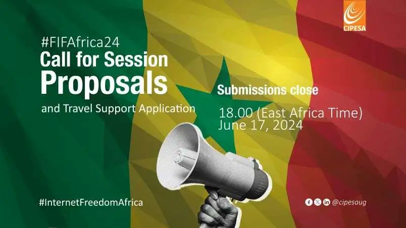 2024 Forum on Internet Freedom in Africa Funded
Application Deadline: June 17, 2024.
Applications are now open for the 2024 Forum on Internet Freedom in Africa funded (FIFAfrica24) Travel Support Program.

Click here to apply:
opportunityfree.com/2024-forum-on-…