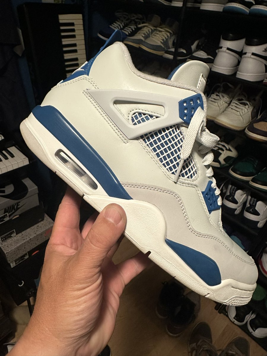 Air Jordan 4 
“Industrial Blue” aka “Military Blue” 
youtube.com/shorts/VWPEsoU… via @YouTube

@Jumpman23 @Nike #nike #collection #jordans #sneakerhead #kotd #yoursneakersaredope #aj4