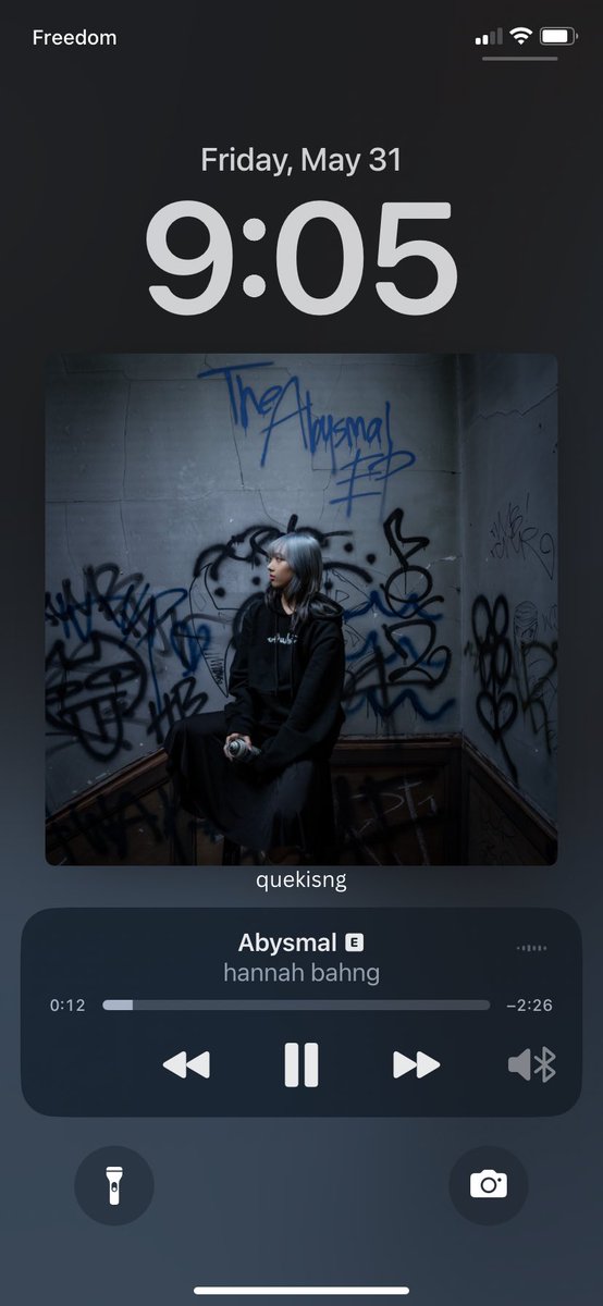 quekisng's tweet photo. #StreamTheAbysmalEp #Abysmal #hannahbanhg https://t.co/TmPHpRxoLl