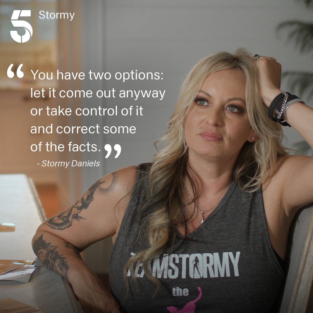 You’ve heard the name, now hear the story—uncensored and unfiltered in her own words. 

📺 Stormy, Stream Now on My5 #StormyDaniels