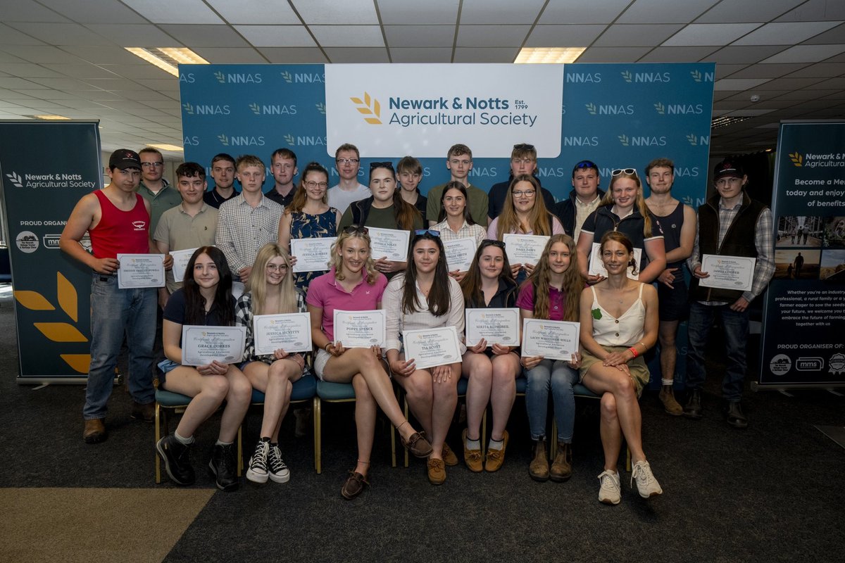 At this year's Nottinghamshire County Show, we were delighted to award:

🌾 28 Agricultural Education Development Grants
🌾 8 Long Service &amp; Service to Ag Awards
🌾 4 Service to Agriculture Awards
🌾 2 Trade Stand Awards 

For more info visit newarkandnotts.com