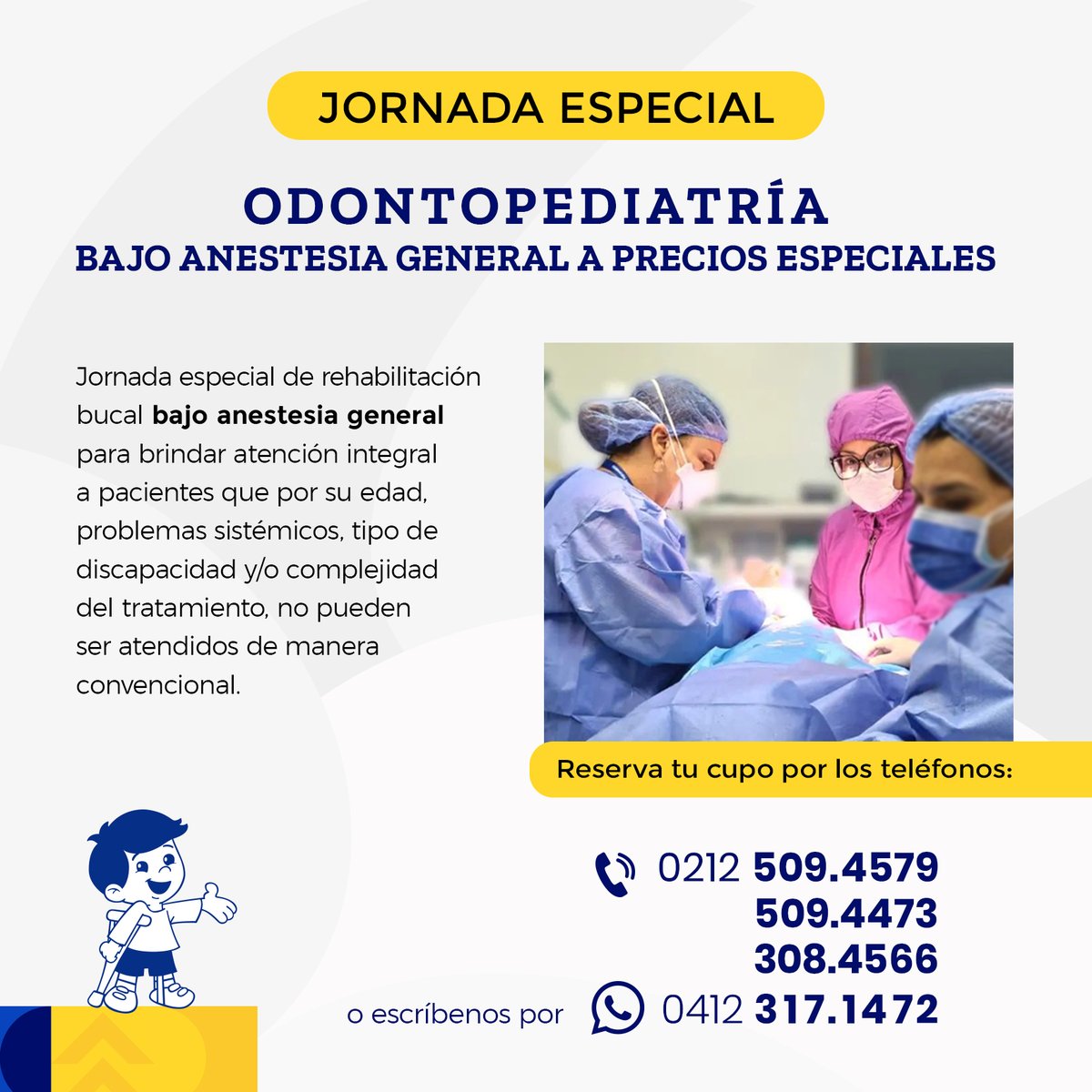 ¡Continuamos con nuestra Jornada Especial de Odontopediatría bajo anestesia general! ¡Aprovecha! Haz clic para más información:  shre.ink/rBMV