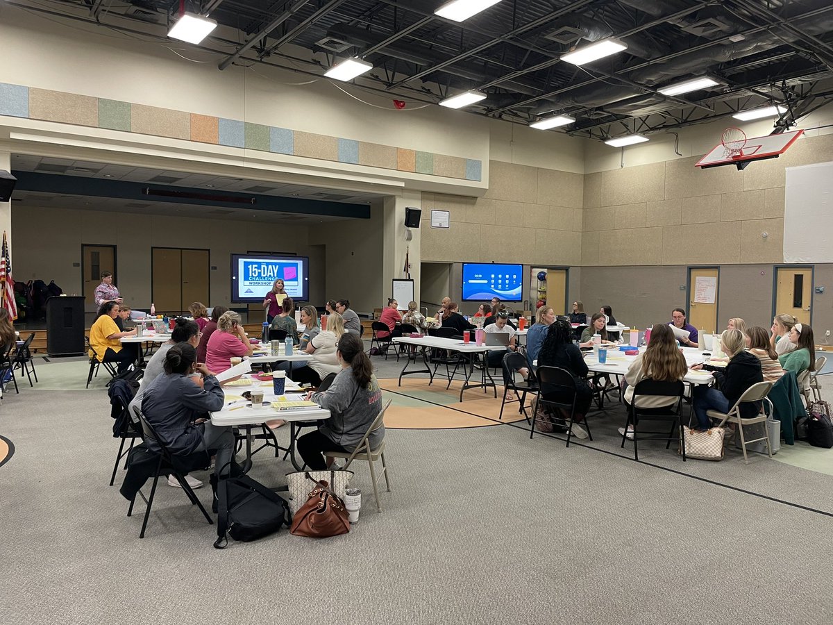 Day 2 of our second session of the 15-day challenge for #1LISD  PLC leaders. Our amazing teachers are already planning and preparing for amazing things in 24-25.