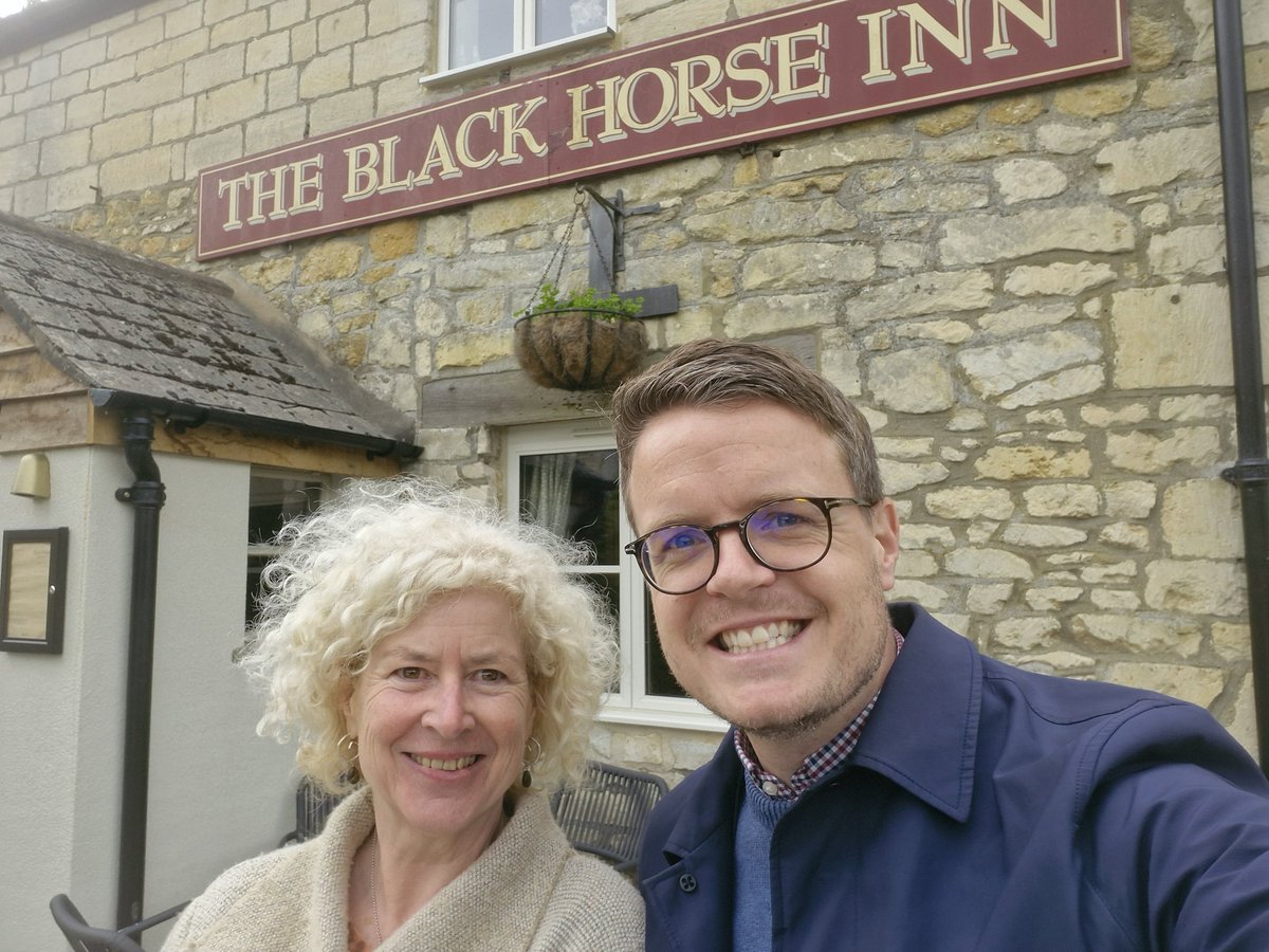 ChrisCowcher's tweet image. Loved catching up with Lou, a committee member at the recently reopened &amp;amp; now #communityowned Black Horse in Cranham, Stroud. They&apos;re beneficiaries of the Community Ownership Fund &amp;amp; a great example of what can be achieved when a community is backed with £££ &amp;amp; advice! @Plunkett_UK
