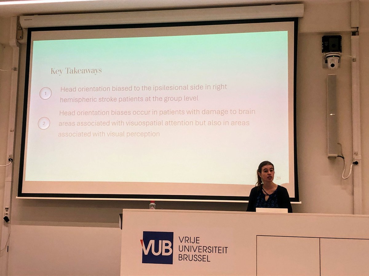 Thank you BAPS to attend my early oral presentation on Post- Stroke Spatial Biases in Head Orientation. Wonderful to share my research with all of you! Many thanks to the team of the @neuropsylab for making this possible.