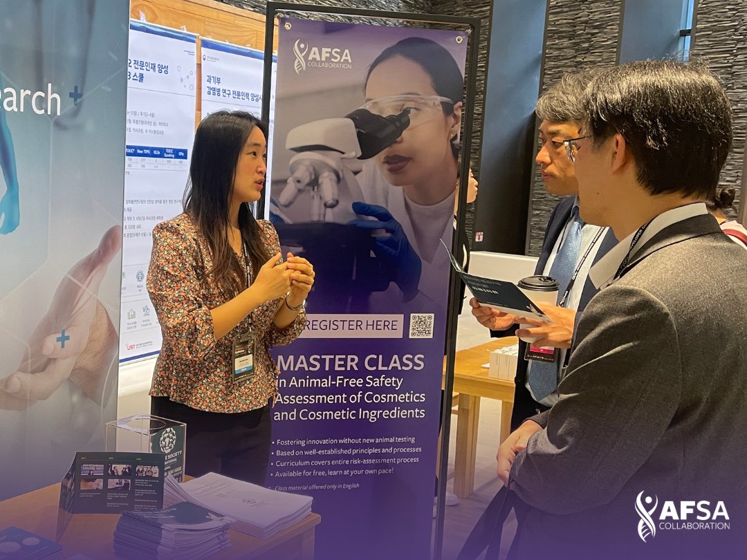 AFSAcollab's tweet image. We recently had the fantastic opportunity to showcase our #AFSAMasterClass at the Organoid Developer Conference #ODC24 in Pangyo, South Korea! 🇰🇷⚗️

Attendees from various sectors including researchers, regulators, educators, and students, showed great interest in the curriculum.