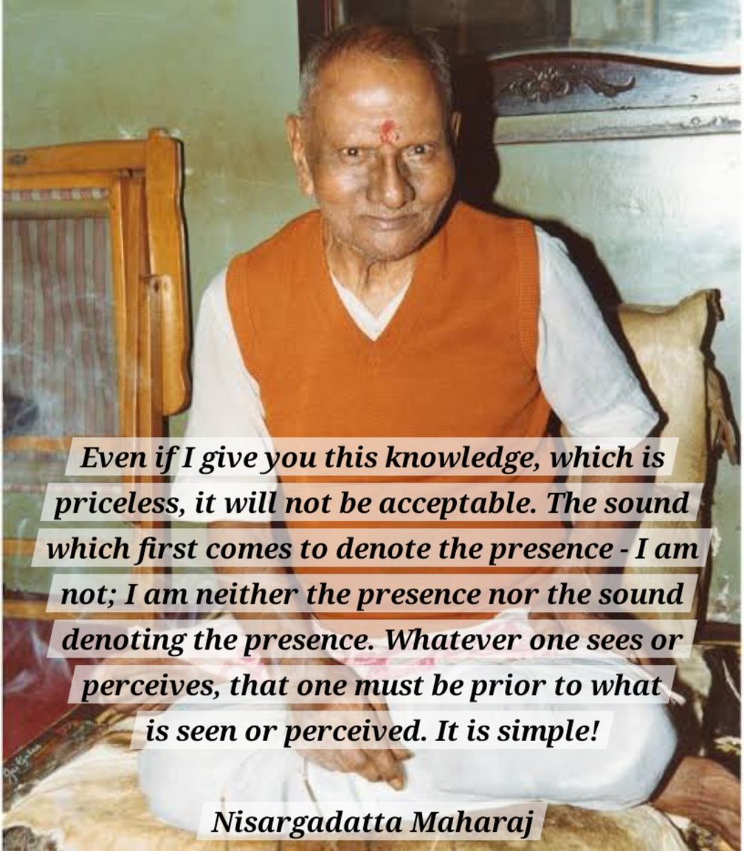 The trouble is, everybody wants to have the knowledge of the Self without giving up the identification with the body; they are contradictory. Give up this identification and everything becomes simple. I am there before anything can happen.

Nisargadatta Maharaj