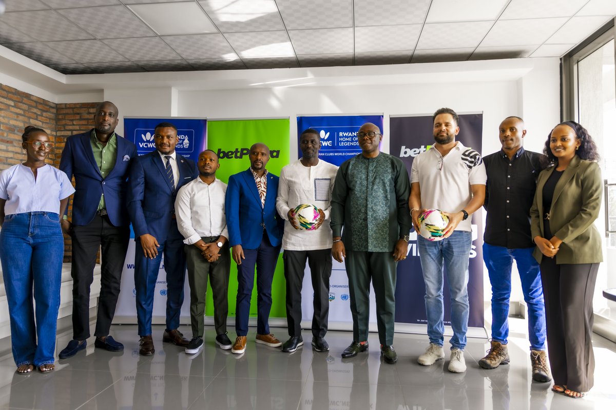 betPawaSL's tweet image. 🤝 betPawa will be a partner of the @VCWC2024 tournament featuring 150 football legends from across the 🌍 incl:

✅ Ronaldinho
✅George Weah
✅Jay-Jay Okocha
✅Patrick Mboma
✅ Andy Cole
✅David Trezeguet

📅 The championship which will be held in Kigali, 🇷🇼 from 1-10 September