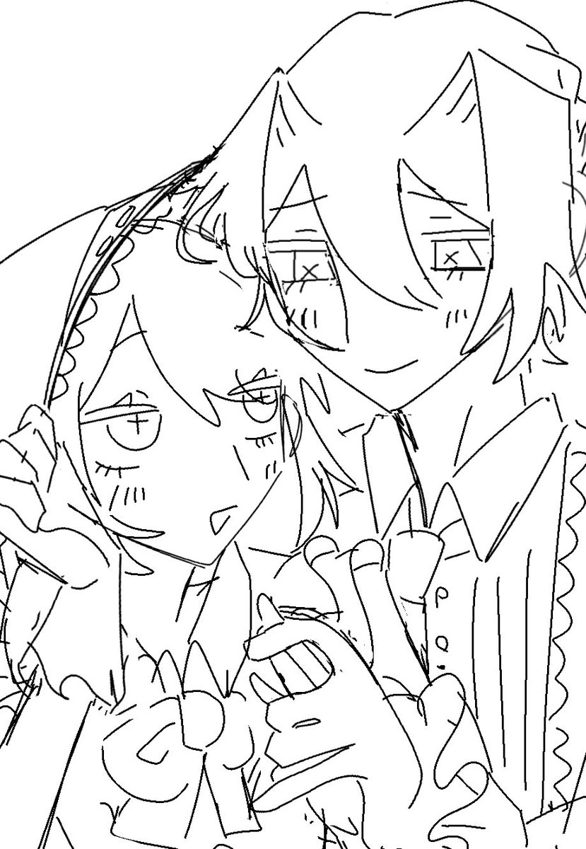 ラフ提出しました犬