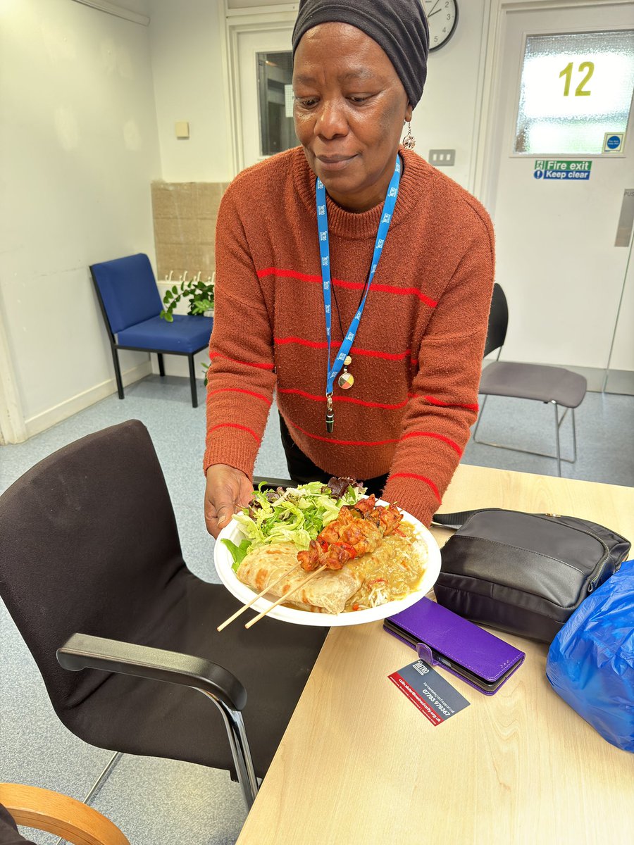 HusseinaHamza's tweet photo. #EatingTogether fosters connection and support. At Red Ribbon Living Well, we gather around the table to share meals and uplift one another. Sharing a meal strengthens our bonds and nourishes our spirits. #Support #Community #Lewisham https://t.co/9OTjK8Gb5A