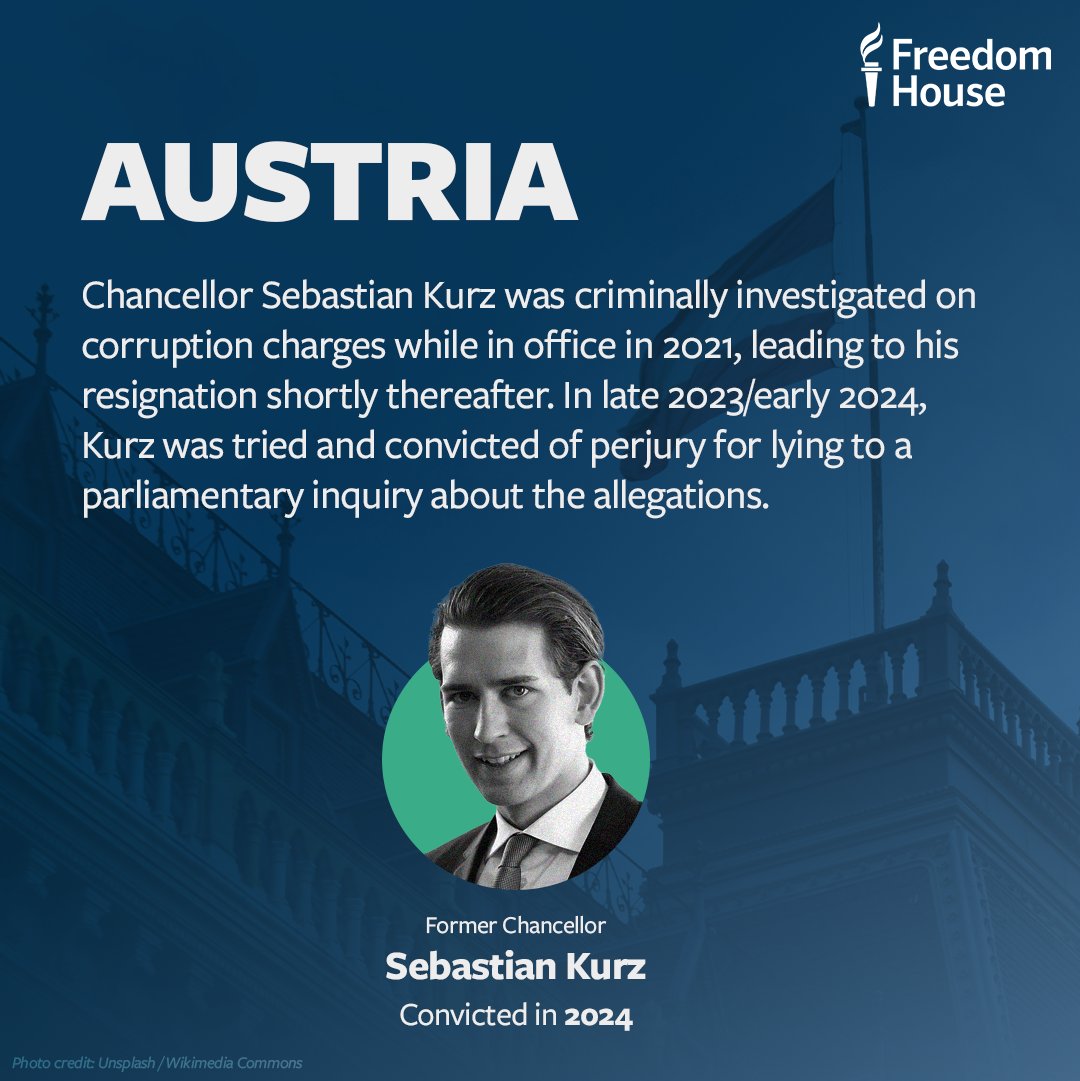 freedomhouse's tweet photo. Over 40% of countries rated Free in #FreedomInTheWorld 2024 have prosecuted former heads of state or government since 2000.
FH's @markdelaiglesia outlines why, in the United States and around the world, its vital to hold the powerful to account.⬇️
https://t.co/yo4TT541t2 https://t.co/Mx63bGV2hg