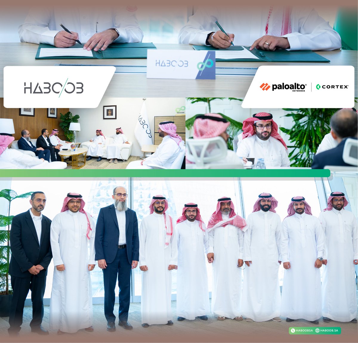 HaboobSa's tweet photo. في إطار الجهود المتواصلة للإستثمار في الحلول السيبرانية الرائدة أعلنت #هبوب عن شراكتها الاستراتيجية مع شركة #PaloAltoNetworks العالمية وذلك لتوظيف تقنية Cortex XDR في خدمة المراقبة الأمنية المدارة وذلك لتعزيز قدراتها في اكتشاف التهديدات السيبرانية المتقدمة. https://t.co/FR9WogS7uU