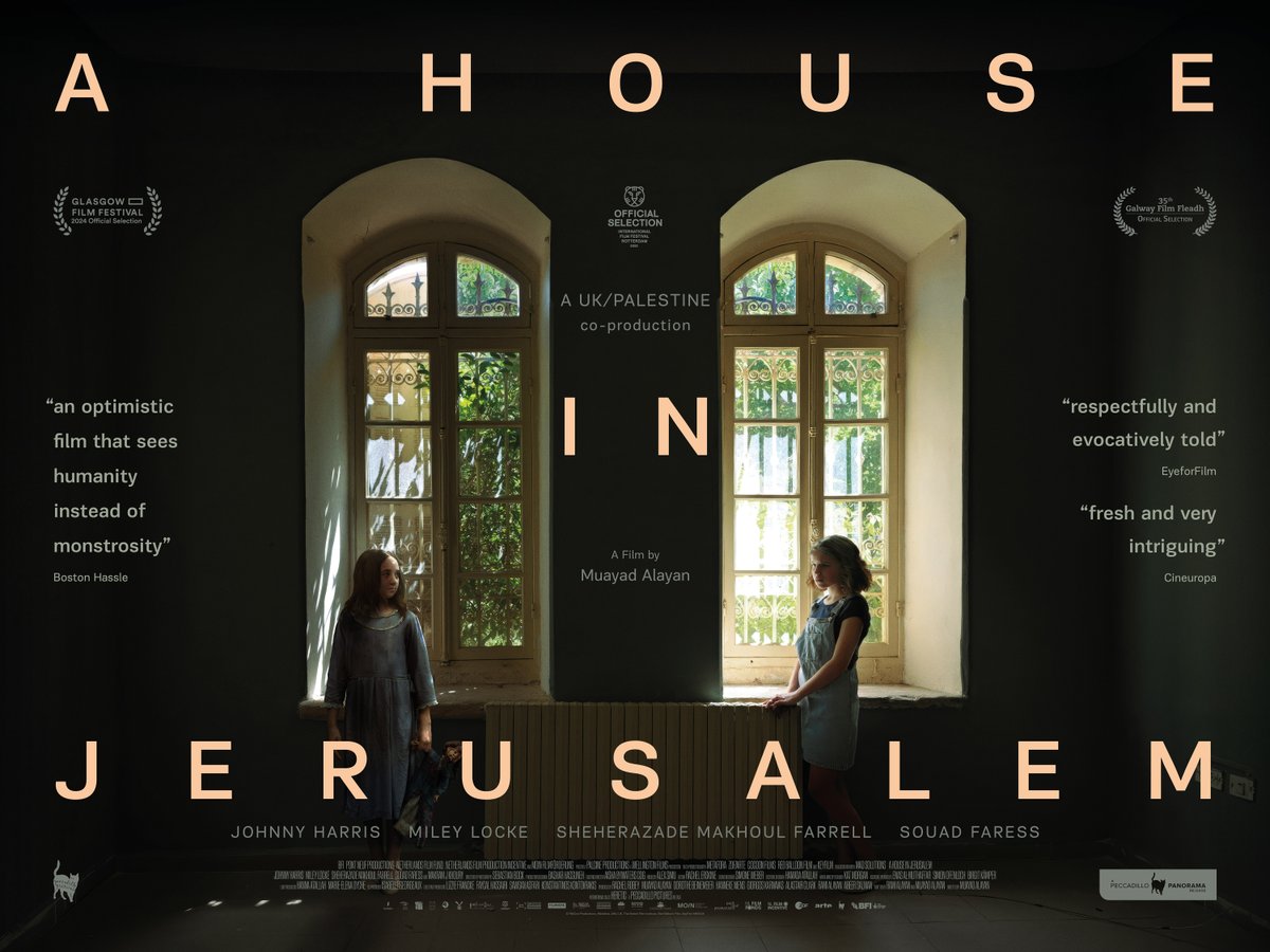 ★★★★ @TotalFilm Muayad Alayan's A House in Jerusalem is a touching story about the strength of memory and the power of love. In UK cinemas today. #BFIBacked with #NationalLottery funding @WellingtonFilms @peccapics