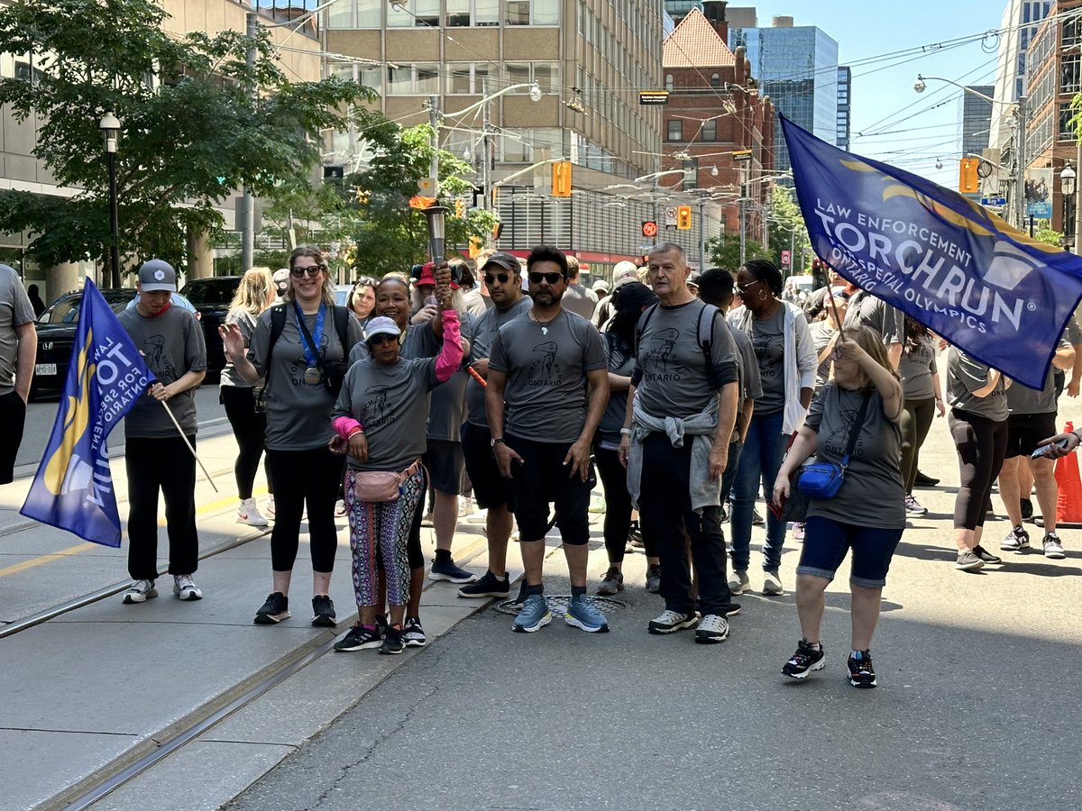 Yesterday, TPA President @TPAReid and Directors <a href="/TPACampbell/">Clayton Campbell</a>, <a href="/TpaGrande/">Pete Grande- Director Member Benefits-TPA</a> and @TPATomlinson attended the annual Torch Run for <a href="/SOOntario/">Special Olympics Ontario</a> and presented a donation of $5000 on behalf of TPA members.

Many of our own members have children or other family members who benefit from the