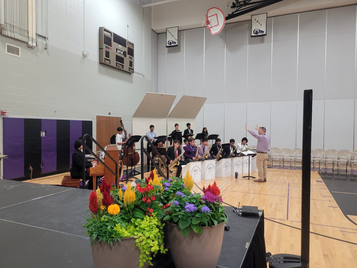 Good morning! The <a href="/CroneSchool/">Crone</a> Jazz Band is warming up and ready for our 8th Grade Promotion Ceremonies today. Let's make it a GREAT last day of school!!