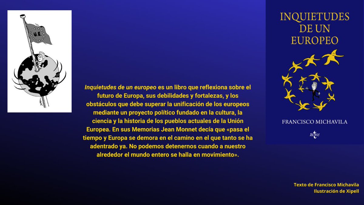 🇪🇺Estamos a tan solo 10 días de las Elecciones Europeas y queremos recomendaros para todos los indecisos "Inquietudes de un Europeo" de Francisco Michavila: primer capítulo del título: tecnos.es/primer_capitul…  <a href="/minasenergiaupm/">minasenergiaupm</a> <a href="/La_UPM/">Universidad Politécnica de Madrid</a> <a href="/UJIuniversitat/">Universitat Jaume I</a> <a href="/catedraunesco/">Cátedra UNESCO de Gestión y Política Universitaria</a>