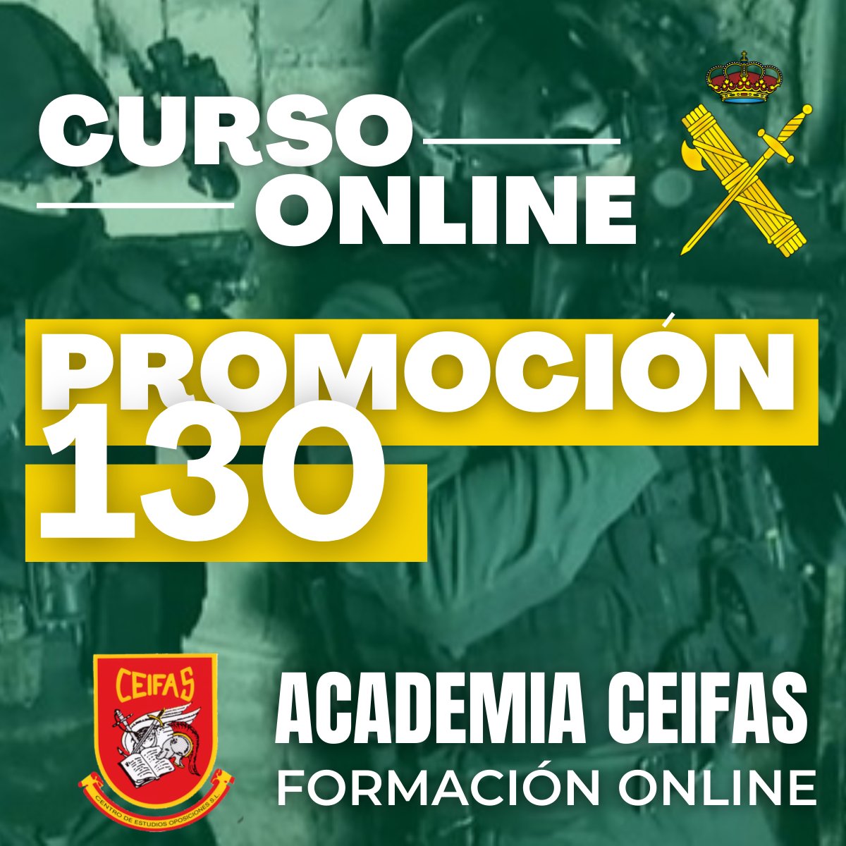 ➡¿Aún no te has enterado?💥 Tenemos el mejor #cursoonline donde puedes preparar tus oposiciones, dirigido y coordinado por polilla_88 para que obtengas el mejor aprendizaje a distancia de cara al curso 2023-24.

Y CON TEMARIO DESCARGABLE⬇️

#guardiacivil #oposiciones #oposgc