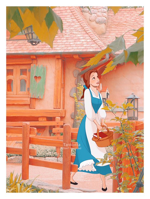 「brown hair white apron」 illustration images(Latest)