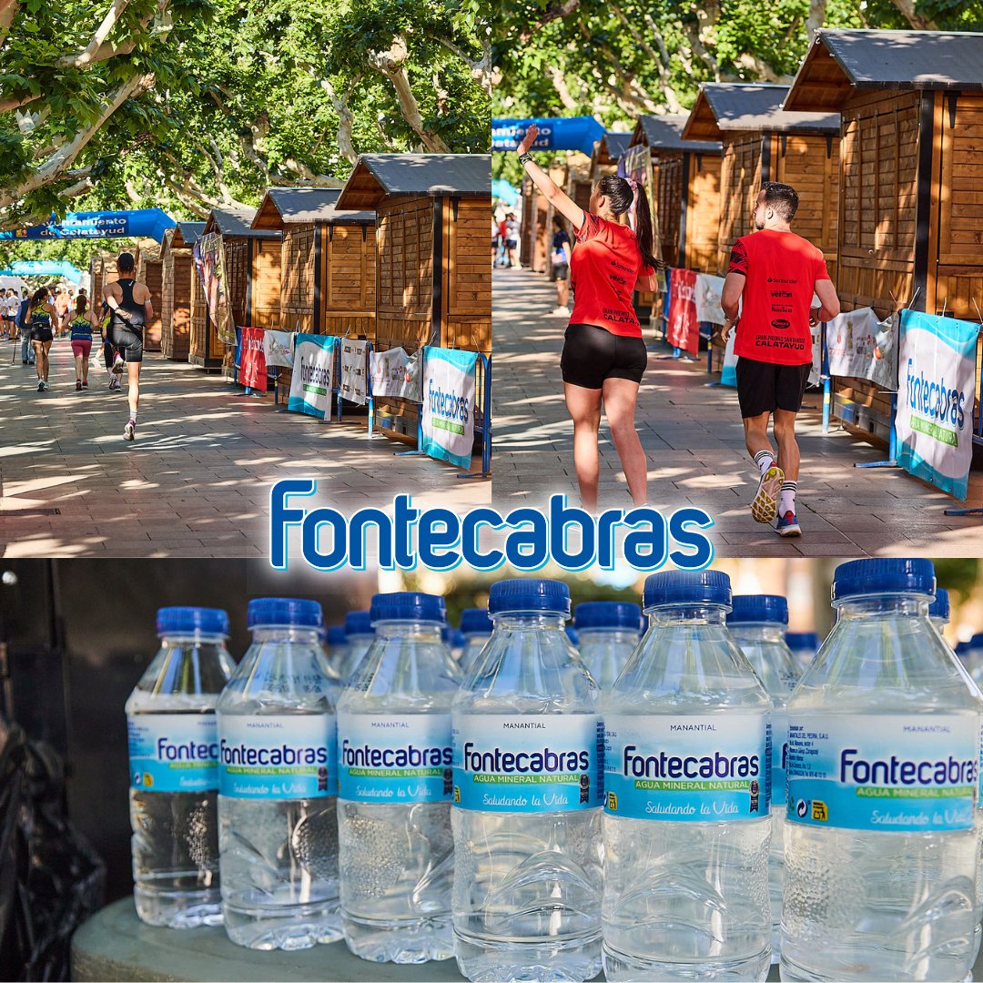 El pasado domingo 26 de mayo, tuvo lugar la Carrera 5K y 10K Ciudad de Calatayud, en la que 📷📷Fontecabras📷📷, un año más, estuvo apoyando e hidratando a todos los participantes para que lo dieran todo. ¡¡Enhorabuena a los ganadores!!