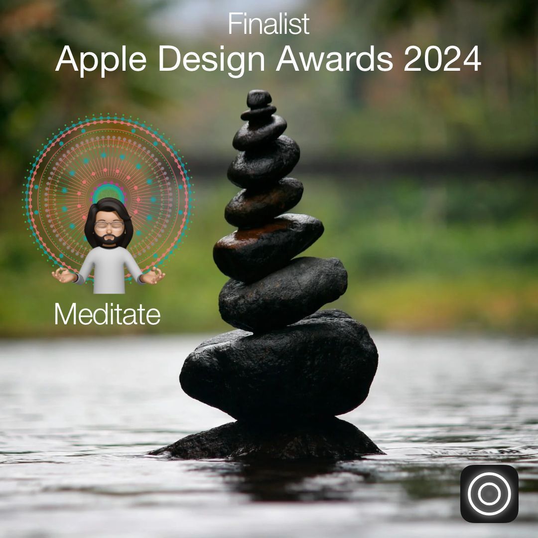 RhythmicWorks's tweet photo. "When you are calm and centered, you will be able to handle any situation." @SriSri  🌼 

#MeditationApp - https://t.co/GBFKroK1d7 

#AppleDesignAwards #Meditation #Stillness #Peace #India

We are honored to be a finalist for the Apple Design Awards! 🇮🇳

#MeditateWithMeditate https://t.co/4UmY1iEqY3