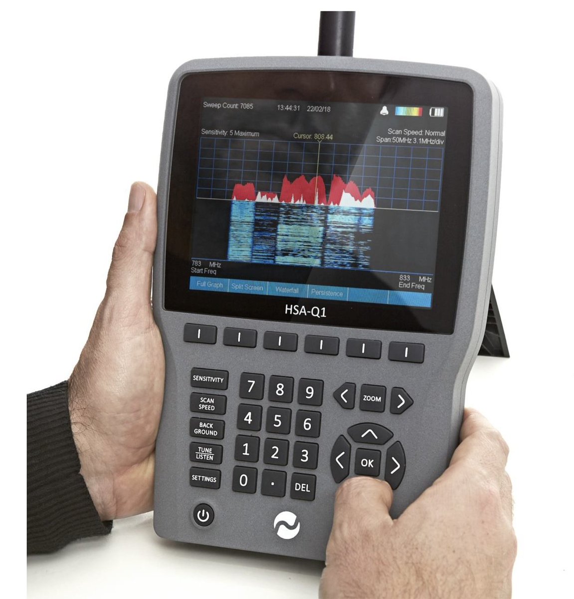 SOLUTION ALERT:  Need A Handheld Spectrum Analyzer with a Range to 13.4 GHz and Sweep Time of Just 0.5 Seconds? You Need the JJN HSA-Q1: dld.bz/hQhrv #TSCM #SIGINT #RTSA #businesssecurity #privateinvestigator