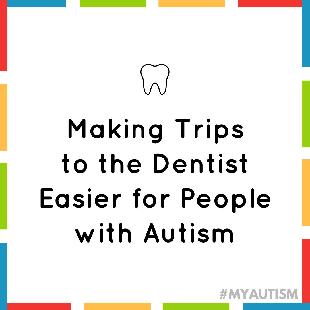 Summer is a great time to catch up on appointments. Visit myautism.org and check out our info kit on how to make your next trip to the dentist easier.