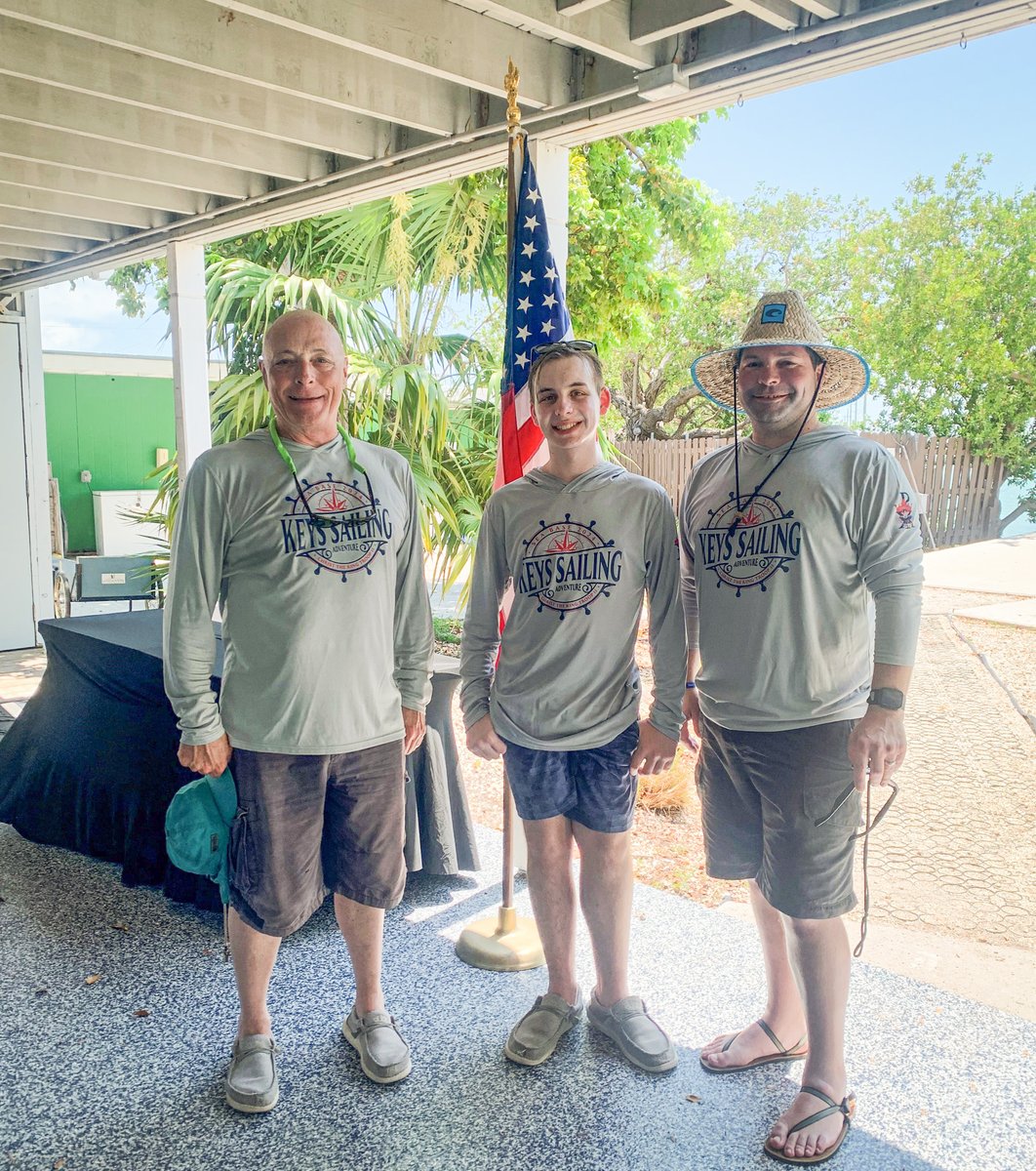 SeaBaseHA's tweet photo. Three generations of scouts together for the Keys Adventure Sailing program! Troop 11 from Topeka, KS is attending the Keys Adventure Sailing program this week!
#scoutinglegacy #scoutsailing #scoutsdomore https://t.co/Ct6tkbKXnB