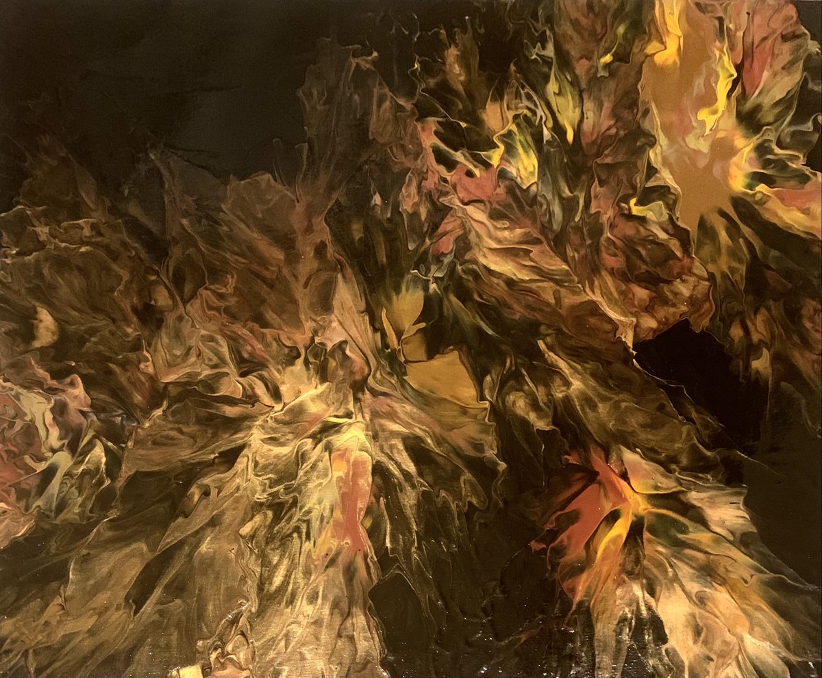 #ModernArt #AbstractPainting
Name: Autumn Dark
Canvas: (Thick sided canvas) 51 x 61cm
For Sale!
Price: $170 (AUS) 
Contact me if interested in buying my art! xxx