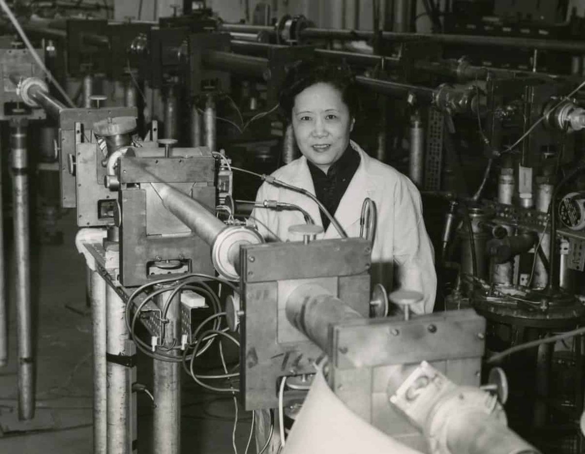 She deserved a Nobel Prize but didn't win. Chien-Shiung Wu was a pioneering Chinese-American experimental physicist who made significant contributions to nuclear physics. She was born today in 1912, she earned her Ph.D. from the University of California, Berkeley, before joining