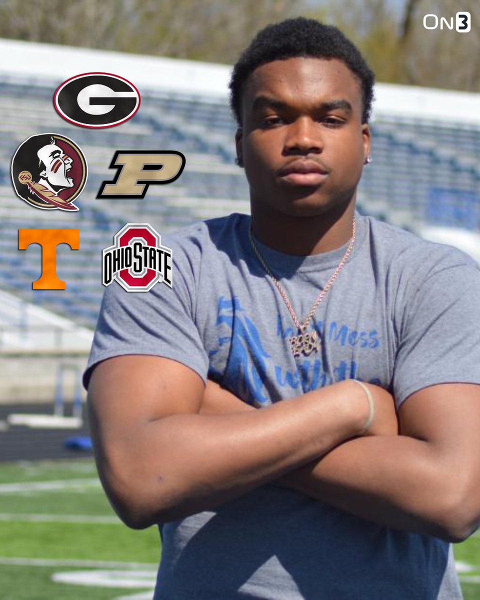 Elite 4-star EDGE Mariyon Dye tells @SWiltfong_ that a handful of schools are on top heading into his official visits👀 Read: on3.com/news/mariyon-d…