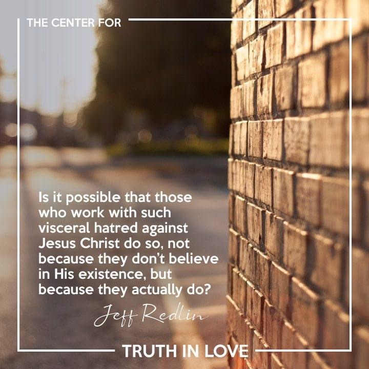 BenSchettler's tweet image. "Is it possible that those who work with such visceral hatred against Jesus Christ do so, not because they don't believe in His existence, but because they actually do?"

-@JeffRedlin 🔥🔥🔥