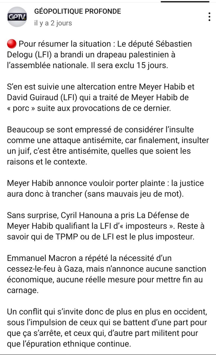 @BetraMaurice @Jeankya21 @XFrance @GPTVoff @EJLCitoyens @er_natio Sans ✡️ #Israel à salir, insulter ou accuser, c'est pas vendeur pour les #putaclic islamocollabos @GPTVoff @BOROWSKIMIKE @er_natio @Yvan_Benedetti @youssef_hindi @r_decastelnau et clientélistes anti ✝️ @JLMelenchon @LouisBoyard @CaronAymericoff @sebastiendelogu @MathildePanot etc