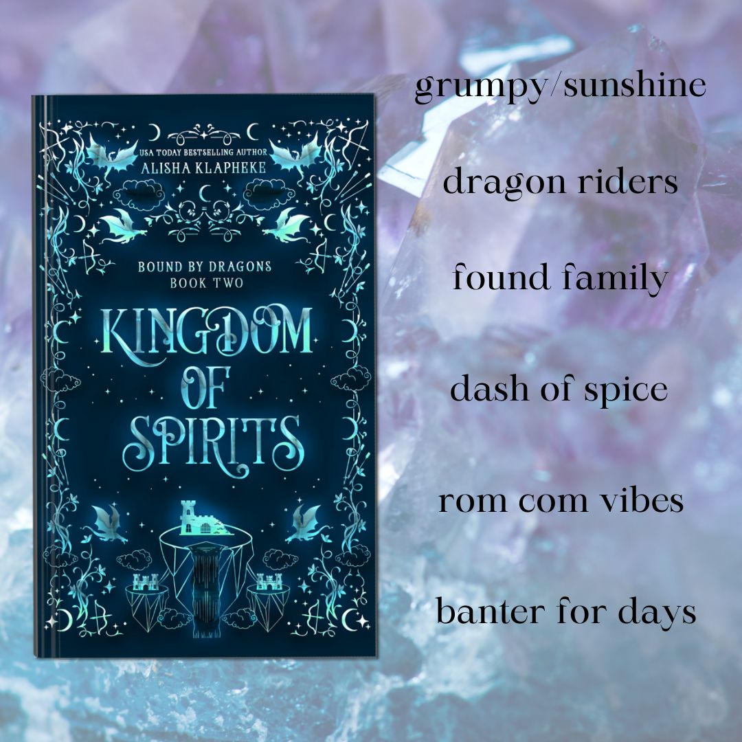 I launched book #29 yesterday. It's crazy how the years since my debut in 2017 have been both super long and incredibly short. If you are into dragon riders, check out Kingdom of Spirits. If not, just HI. :)