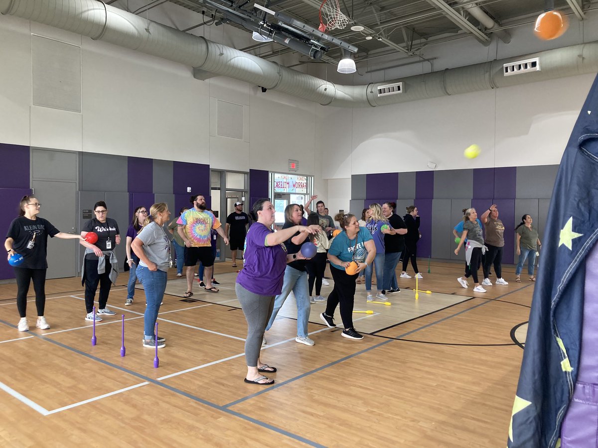 Although this school year has come to an end, there is always time for some fun with your staff! <a href="/WISDParmley/">Parmley Elementary</a> <a href="/KristenFarrowPE/">Kristen Farrow</a>