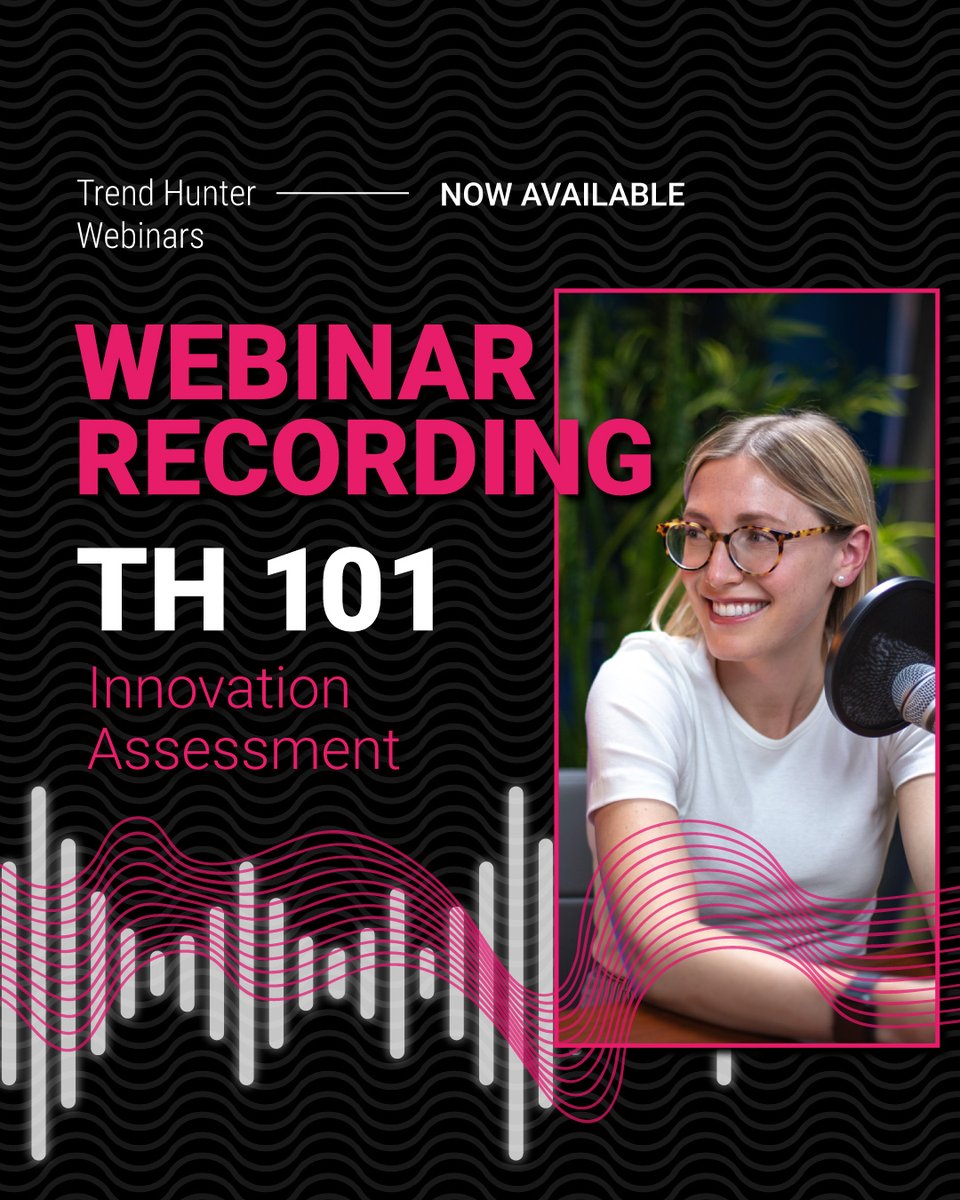 trendhunter's tweet image. Missed our webinar on &quot;Innovation Assessment&quot;? Good news! The recording is now available! Unveil your Innovation Archetype and discover precise strategies to actualize your potential with our Innovation Assessment. Learn more: bit.ly/2Vc1kGh

#Innovation
#CreateTheFuture