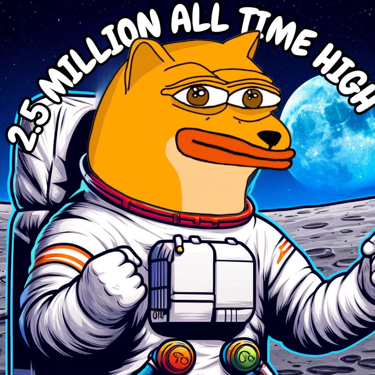 peshitoken's tweet image. $PESHI HITTING NEW ATH OF 2.5M MC 🚀