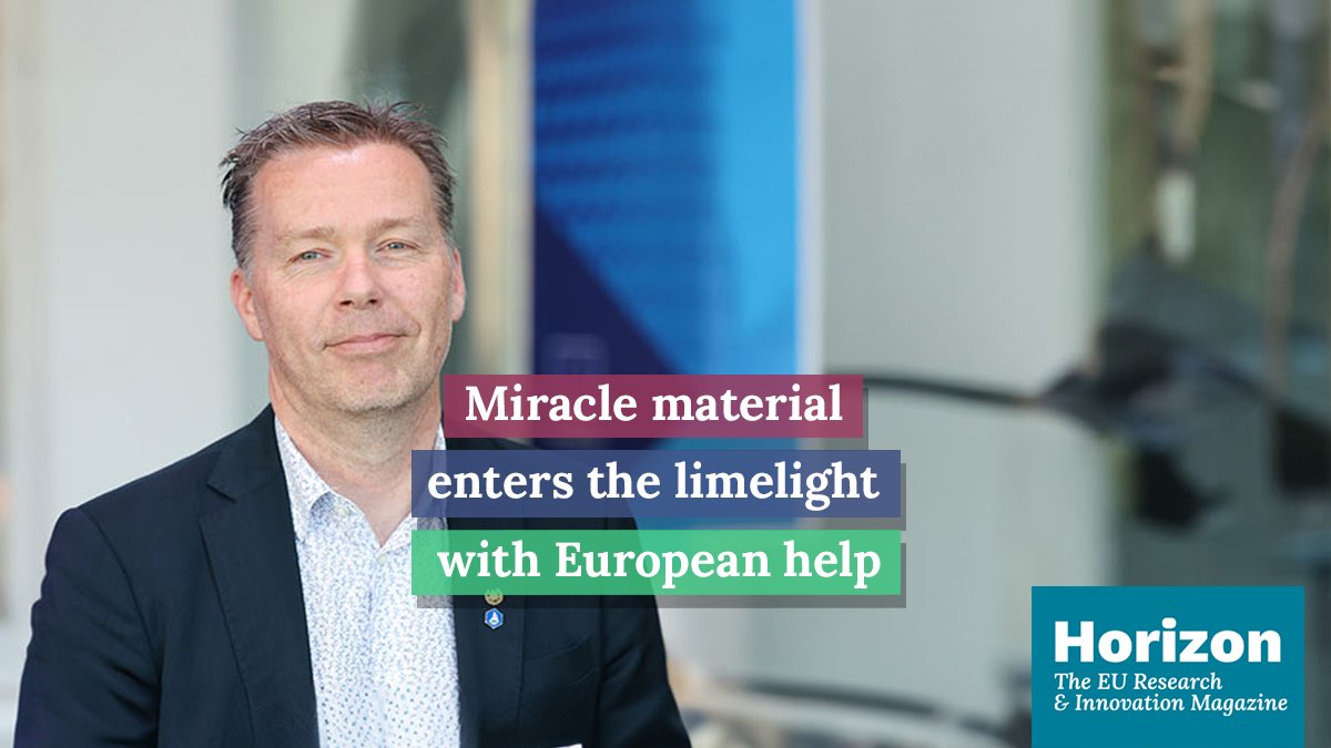 Graphene has moved out of the laboratory and into the market thanks in no small part to the EU, according to Professor Patrik Johansson. Read the interview here to learn how graphene is used for sports, cars and planes ➡️ bit.ly/4aFTjdL #ResearchImpactEU