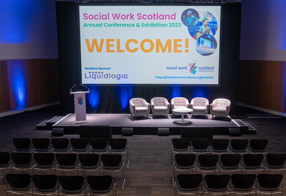 eventsatstark's tweet image. We head to Glasgow next week with @socworkscot for the first of 3 conferences in 2024 #wemakeevents #conferencedelivery #glasgow 📷 @sandyyoung_