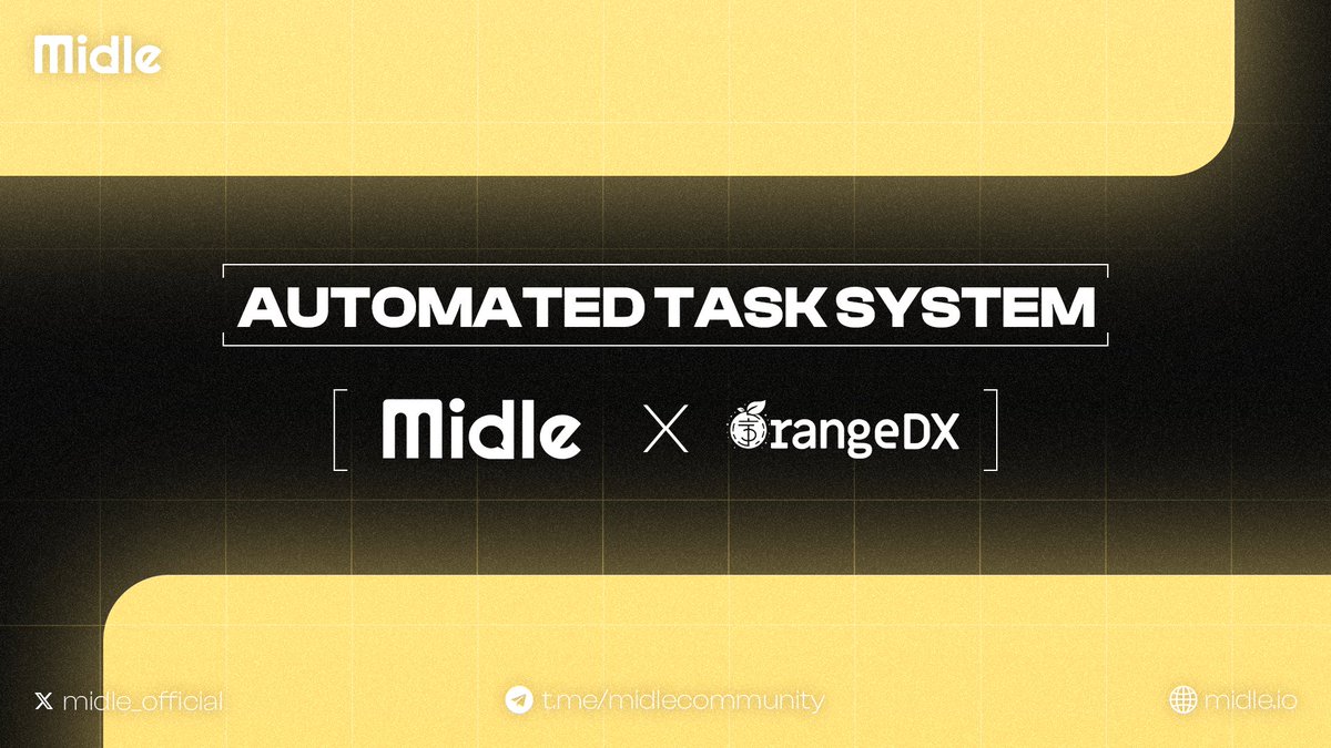 NEW SUBSCRIBER: <a href="/OrangDx_BRC20/">OrangeDX</a> 🔥

🤝 Welcome back OrangDX! We are happy to announce that OrangDX has subscribed to our automated task system again.

Many OrangDX tasks are waiting for you in Midle.io