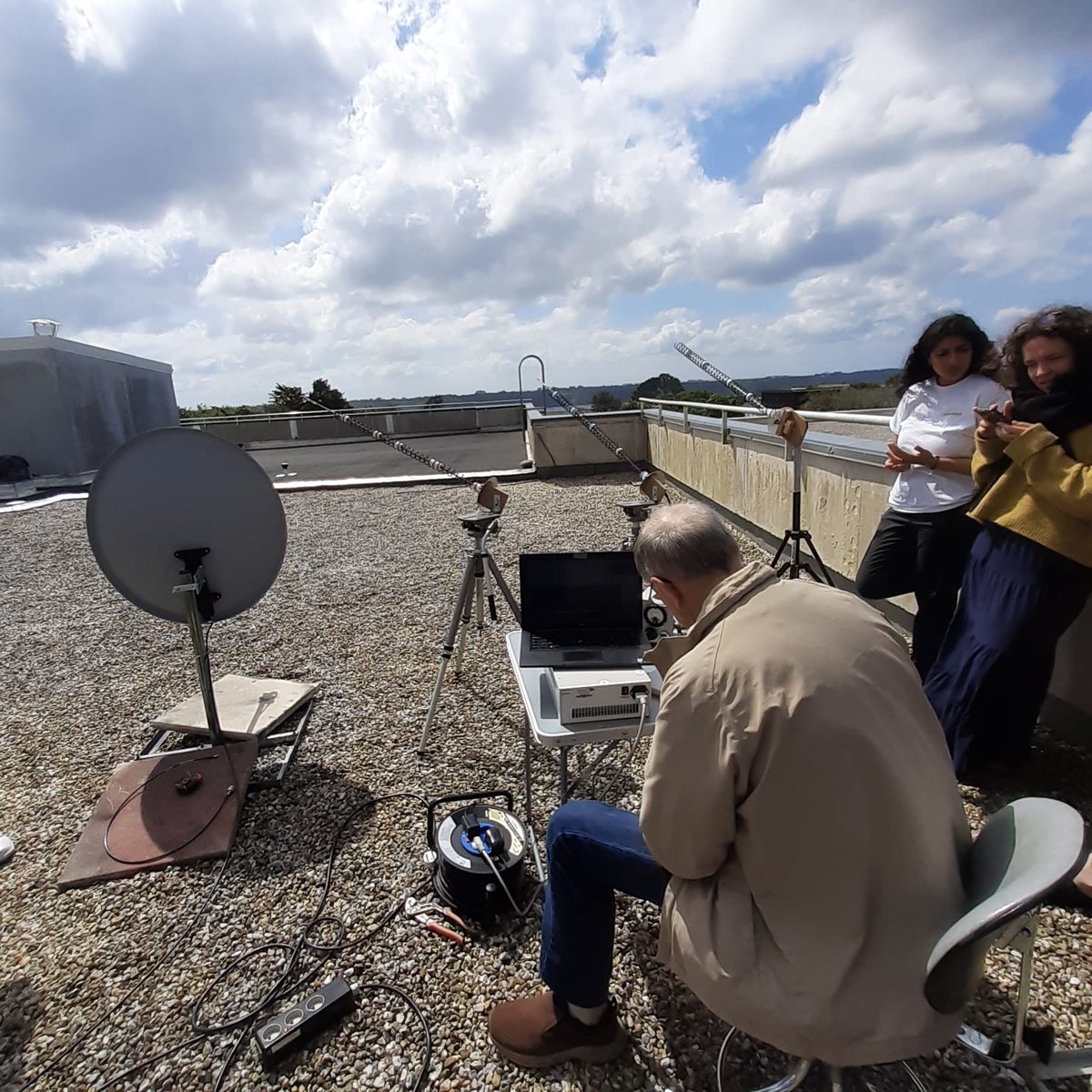 Premier contact #QO100 en CW à <a href="/IMTAtlantique/">IMT Atlantique</a> avec Louis F6CGJ de F6KPF aux commandes. Validation des antennes hélices réalisées par les étudiants. QSO avec Marcus HB9JNH et Jim EI3DP. La prochaine fois, on tente la phonie. Merci aux OMs en veille ce matin. 
<a href="/IRISPACE_BZH/">IRISPACE Bretagne</a>