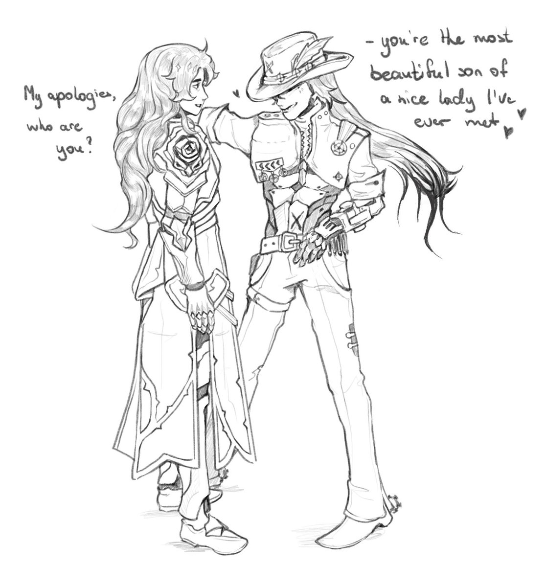 I love this dynamic🤭🤭

#Argenti #boothill #argenthill