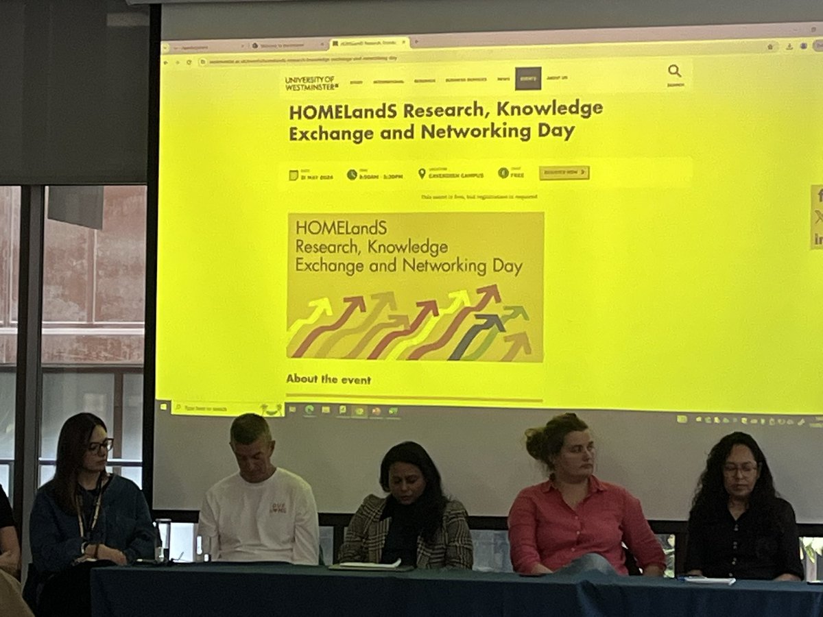 Excellent day of collaboration and ideation at our #homelands Research, Knowledge Exchange and Networking event