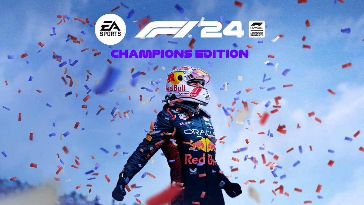 SafirSodouri's tweet photo. Giving away a copy of @EASPORTSF1 ‘24 Champions Edition courtesy of the EA Creator Network. PS5 North America only. 

Rt and follow for a chance to win! 

Drawing winner by end of day tomorrow. https://t.co/FP3XBtpjPS