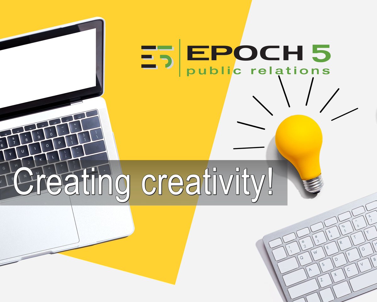 The fuel for creativity is the excitement of stretching skills developed through experience. But what about those times when you need to jump-start creativity? Check out this week’s blog by Epoch 5 President Katherine Heaviside. epoch5.com/creativity/