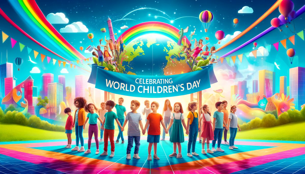 🌍 Celebrating #WorldChildrenDay! 🌍
Today, we honor and celebrate the potential and dreams of every child around the globe. World Children's Day is a reminder of the importance of advocating for children's rights, ensuring their well-being, and supporting their development.