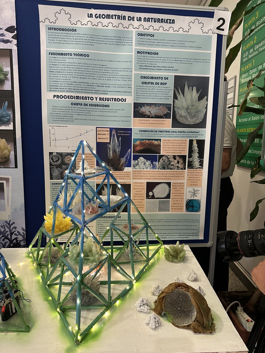 NoeliaIzquier80's tweet image. Última sesión del curso “Experimentos de cristalización como recurso didáctico” coincidente con el “Concurso de Cristalización en la Escuela 2024” de la @ComunidadMadrid . ¡Enhorabuena a profesores, alumnos y organizadores! @UAHes @unicomplutense @UAM_Madrid #IF_CMadrid