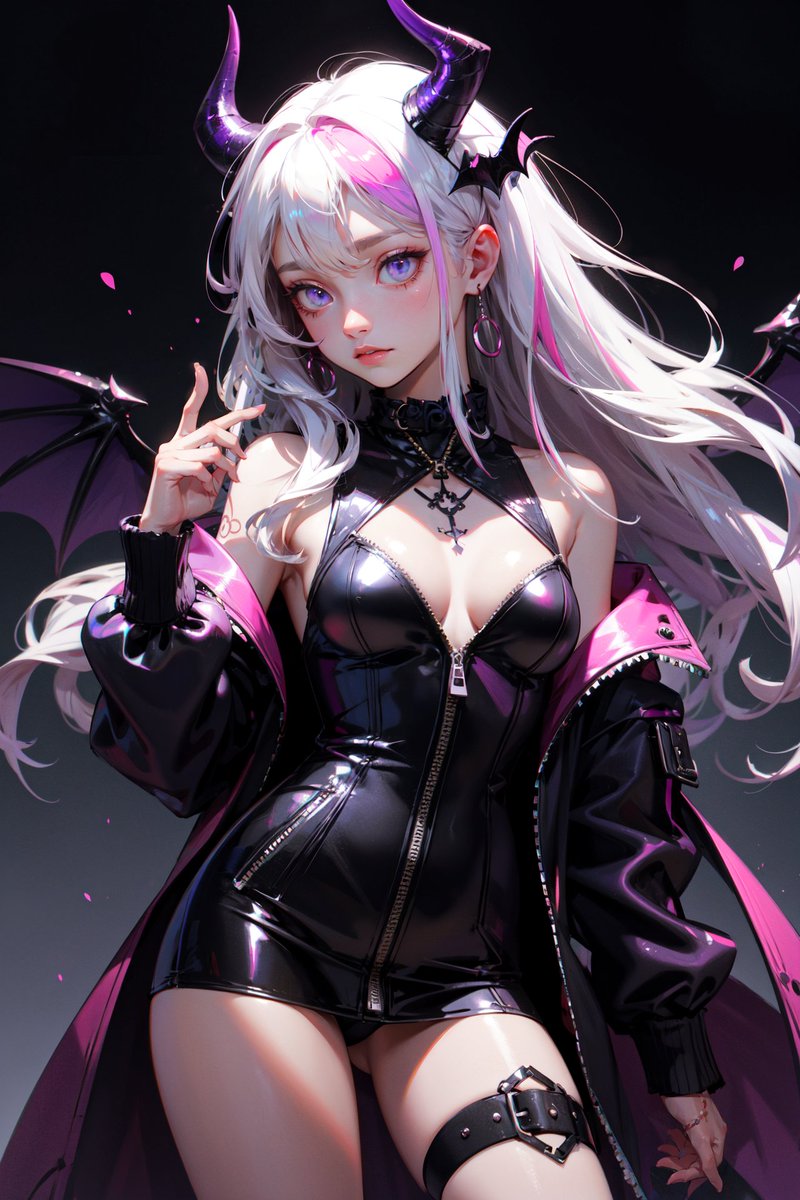 AI_AIDIA's tweet photo. Devilish Leather #TeamDevil😈🩷
#AIart | #AIArtwork | #AIイラスト | #AIイラスト好きさんと繋がりたい | #stablediffusion https://t.co/XzaGpookiI